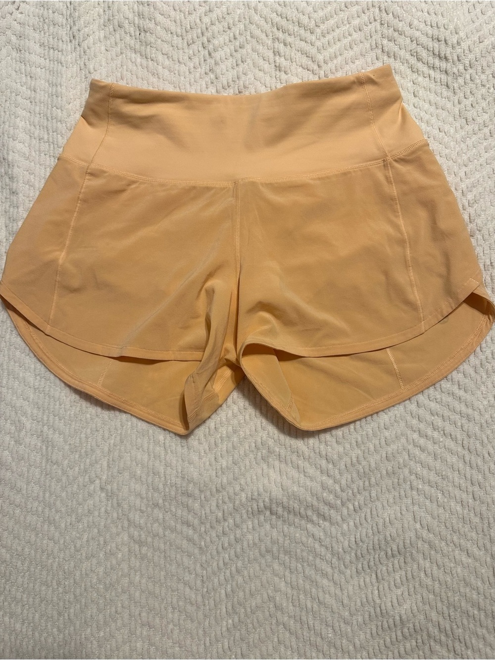 Lululemon Speed Up High-Rise Lined Short 2.5” Peach Size 4